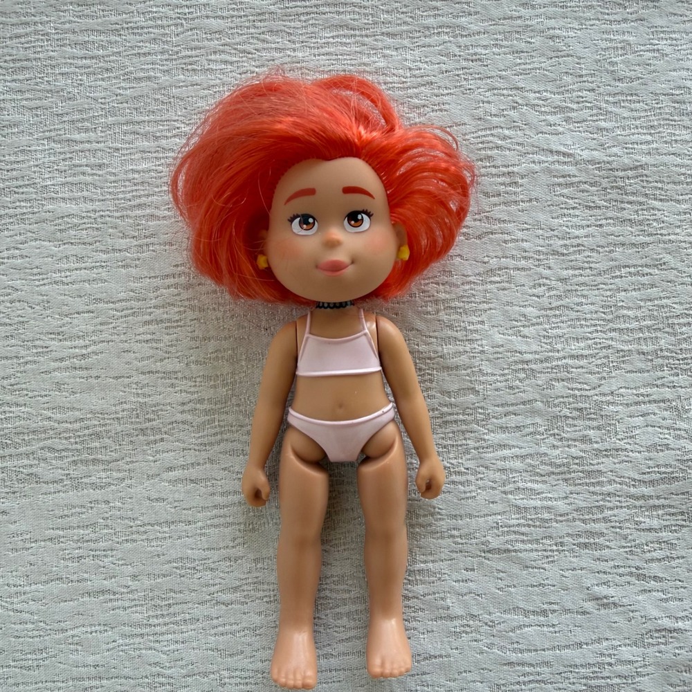 Disney Pixar Turning Red Miriam‎ Doll Red Hair Pink Outfit Figure